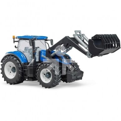 Žaislas Bruder traktorius  NEW HOLLAND T7.315 su krautuvu 03121