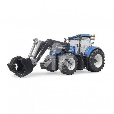 ИГРУШКA BRUDER ТРАКТОР NEW HOLLAND T7.315  с погрузчиком 03121 2