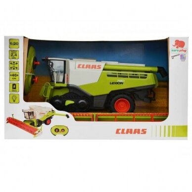 Žaislas Happy People kombainas Claas Lexion 780 RC su valdymo pulteliu 34426 3