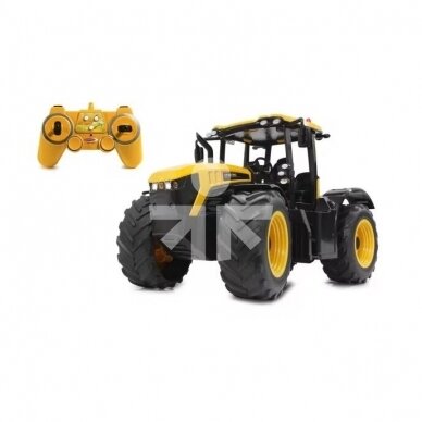 Žaislas Jamara traktorius JCB Fastrac RC su pulteliu JA405300